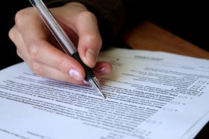 review and filling out legal contract-Annapolis-MD